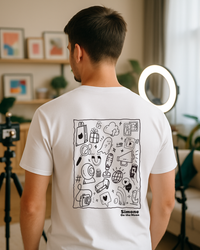 T-shirt Influenceur(se) — Blanc