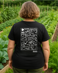 T-shirt Jardinier(ère) — Noir