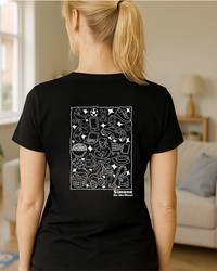 T-shirt Maman — Noir
