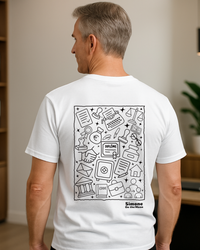 T-shirt Notaire — Blanc