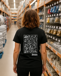 T-shirt Plombier(ère) — Noir
