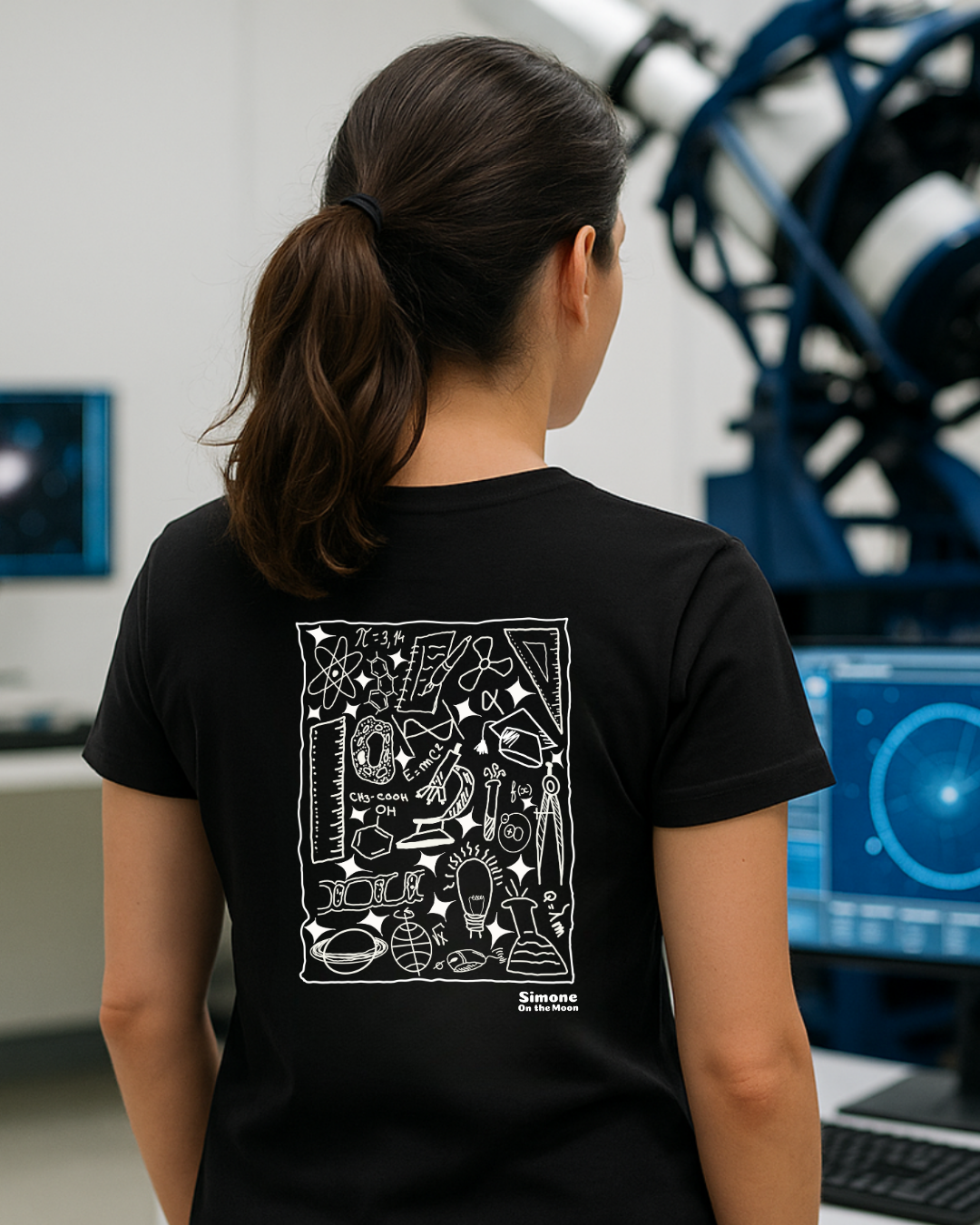 T-shirt Scientifique — Noir