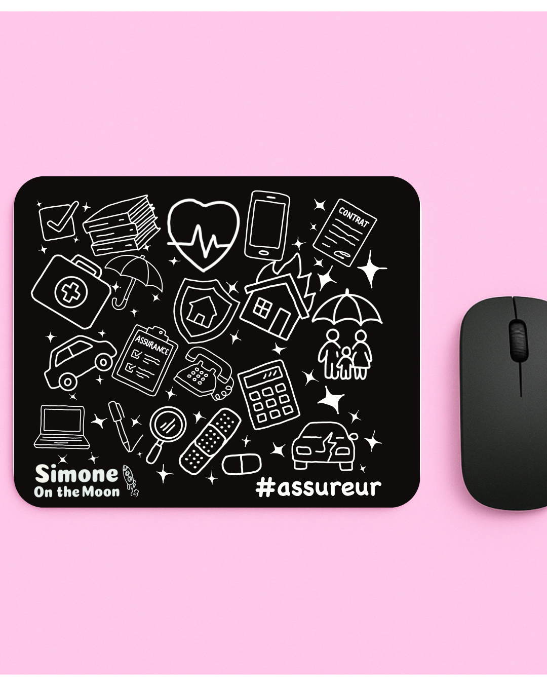 Tapis de souris Assureur(se)