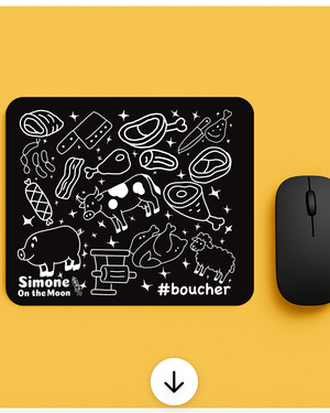 Tapis de souris Boucher(ère)