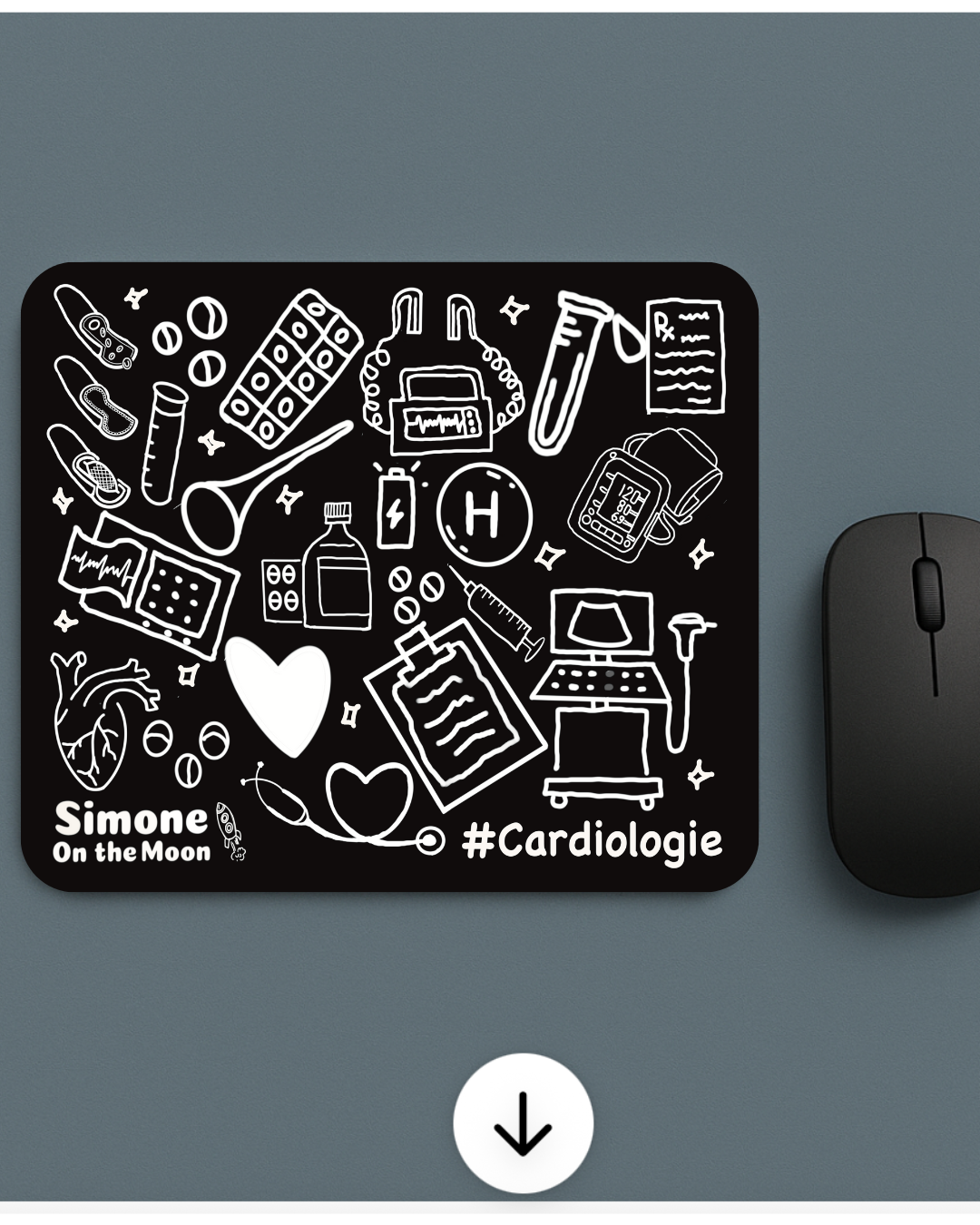 Tapis de souris Cardiologue
