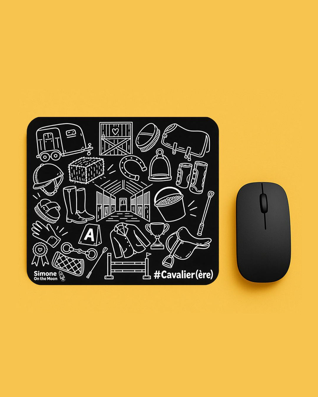 Tapis de souris Cavalier(ère)