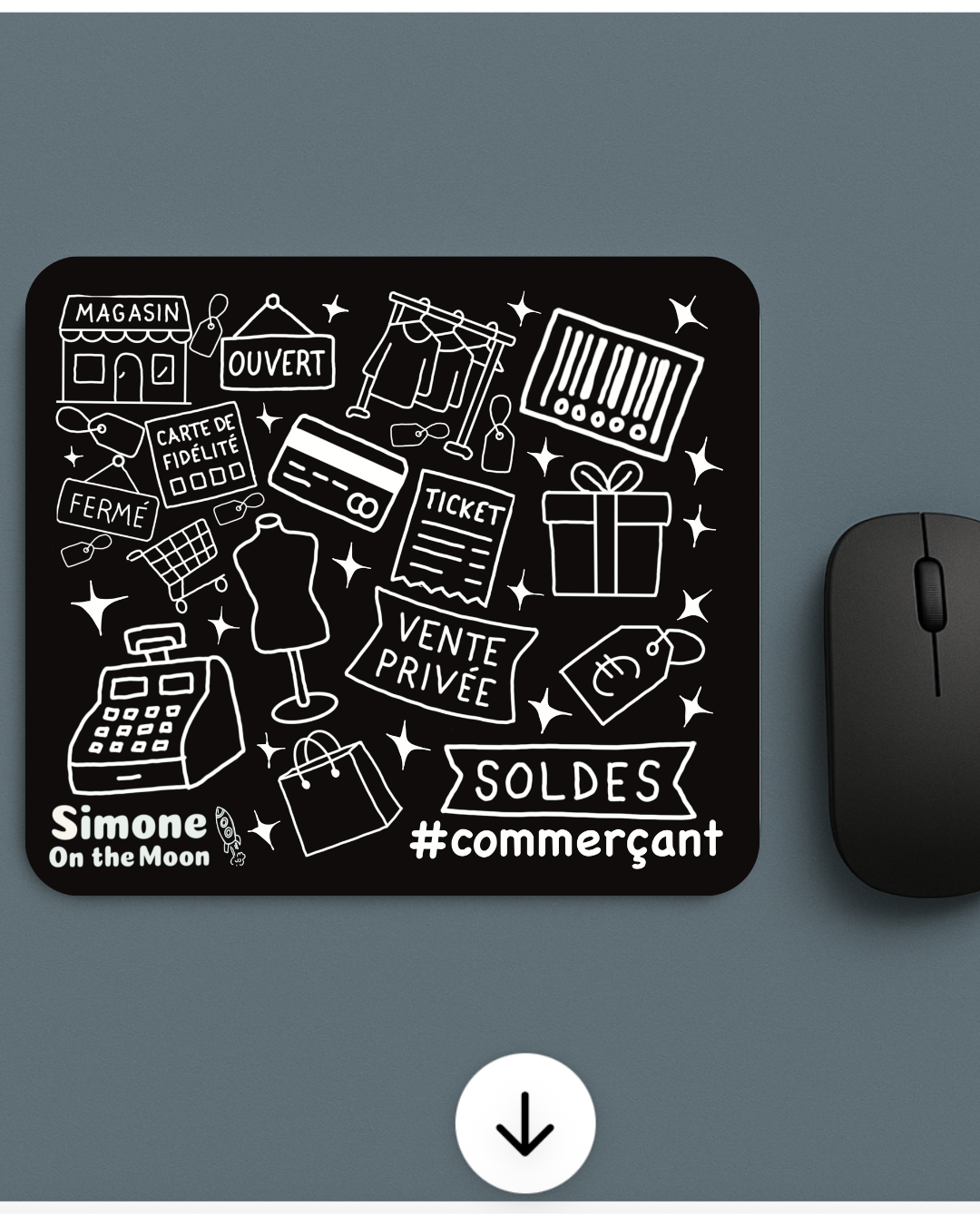 Tapis de souris Commerçant(e)
