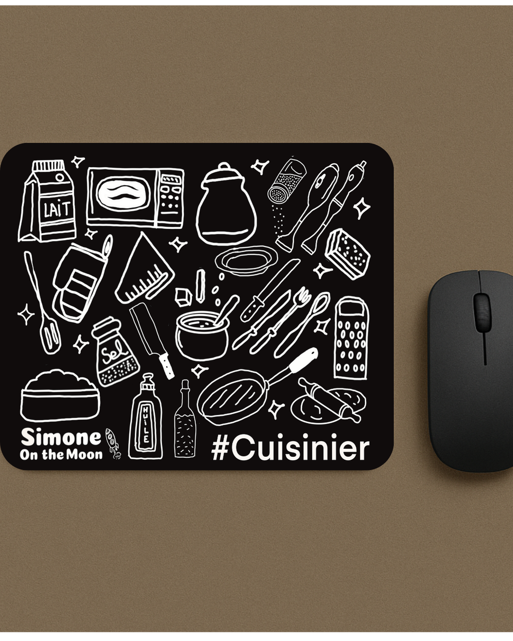 Tapis de souris Cuisinier(ère)