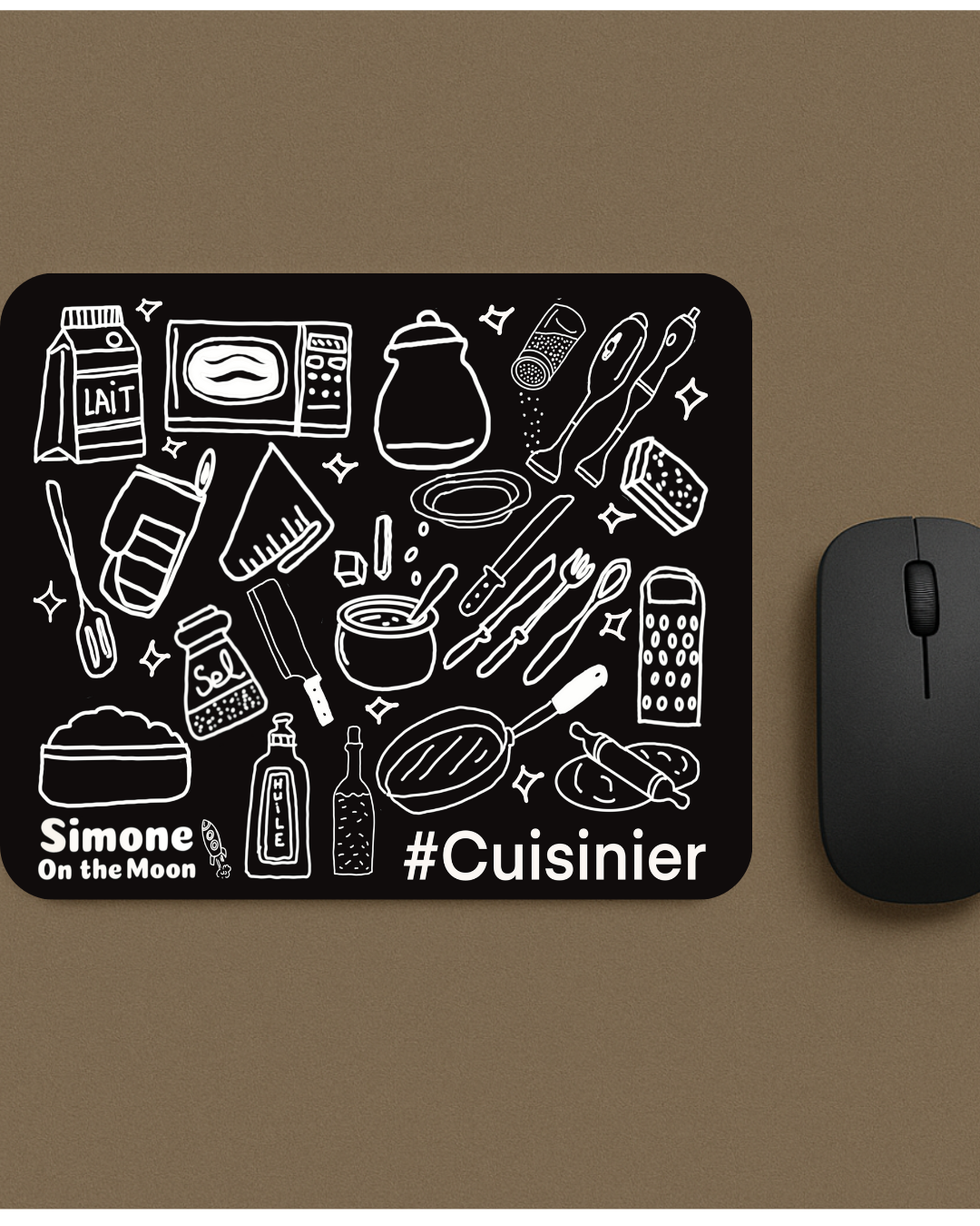 Tapis de souris Cuisinier(ère)