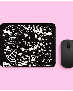 Tapis de souris Déménageur(se)