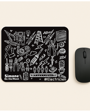 Tapis de souris Électricien(ne)
