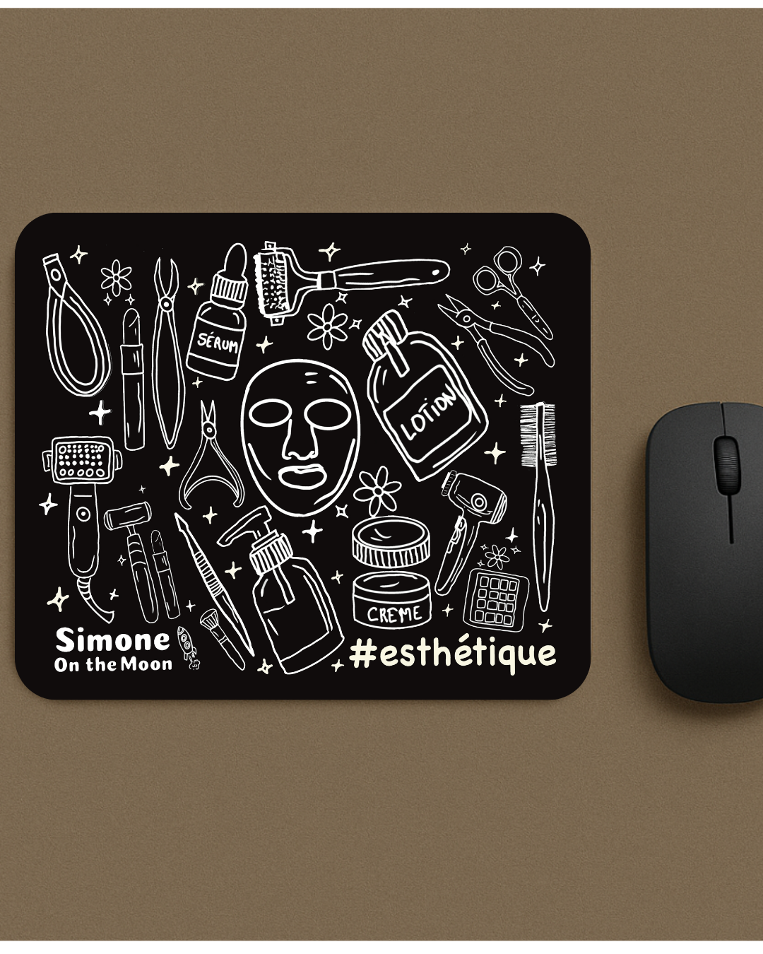 Tapis de souris Esthéticien(ne)