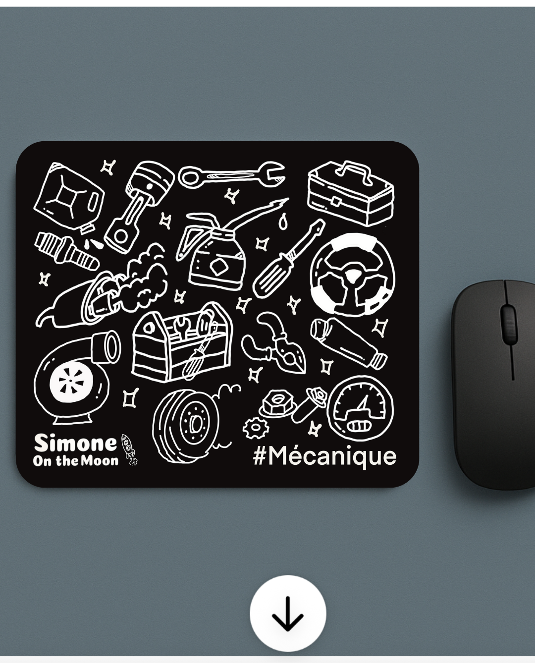 Tapis de souris Garagiste
