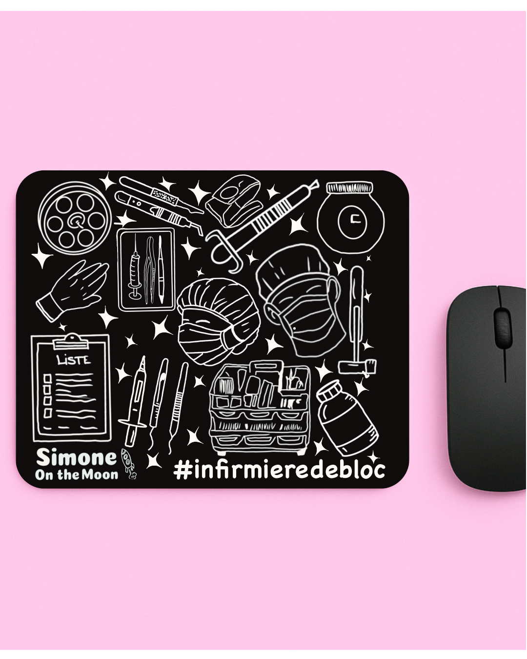 Tapis de souris Infirmier(ère) de bloc opératoire