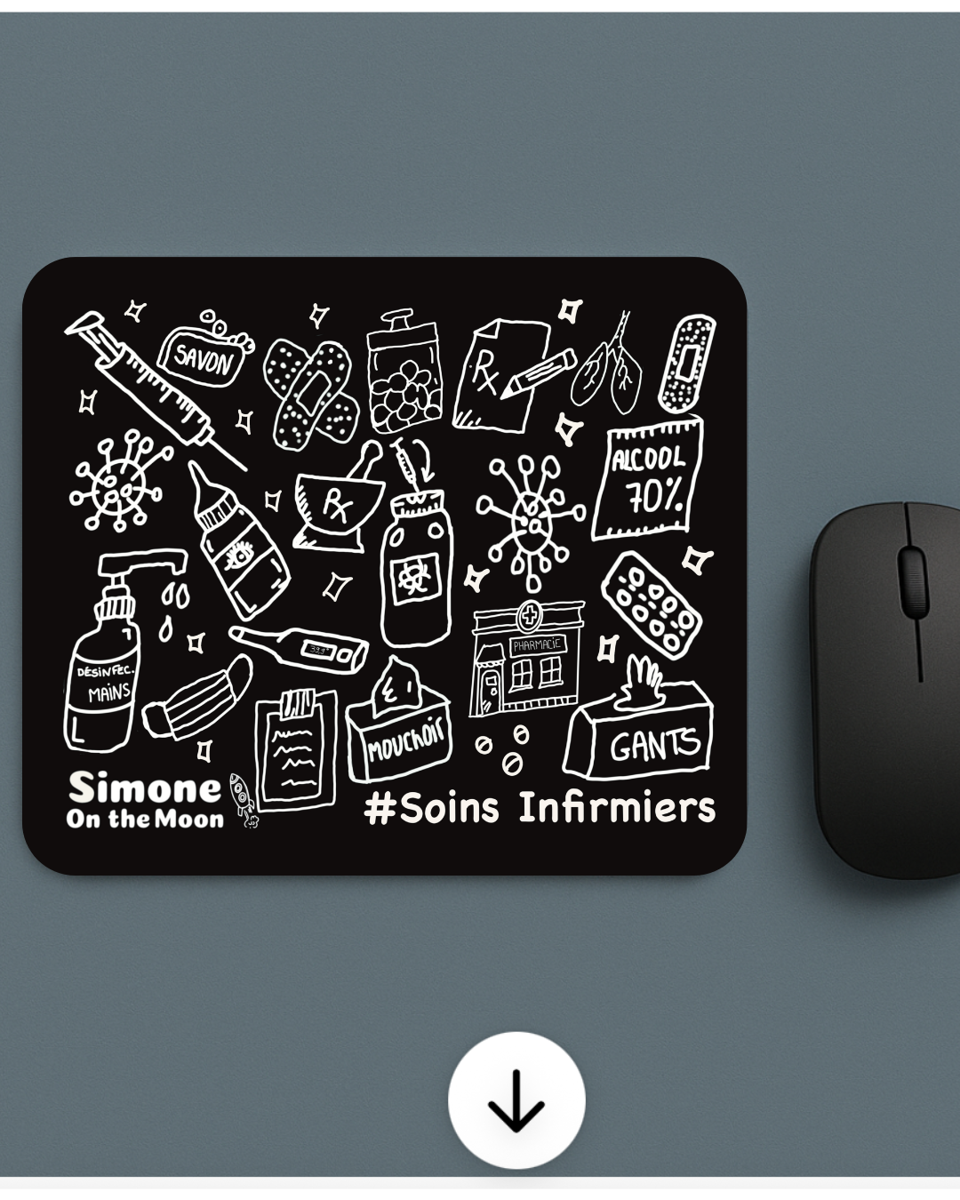 Tapis de souris Infirmier(ère)