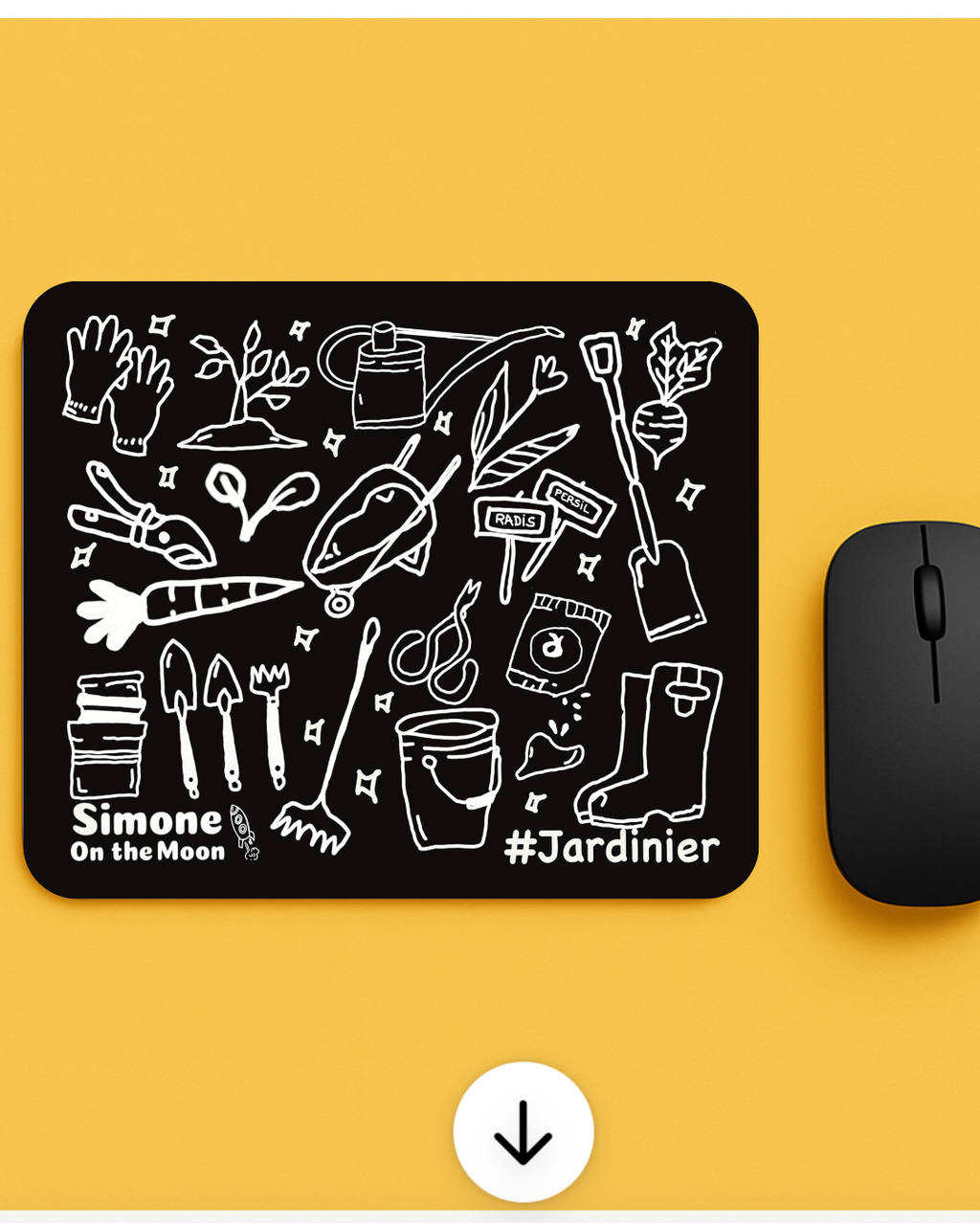 Tapis de souris Jardinier(ère)