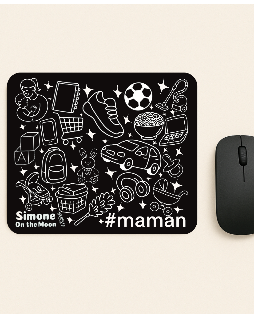 Tapis de souris Maman