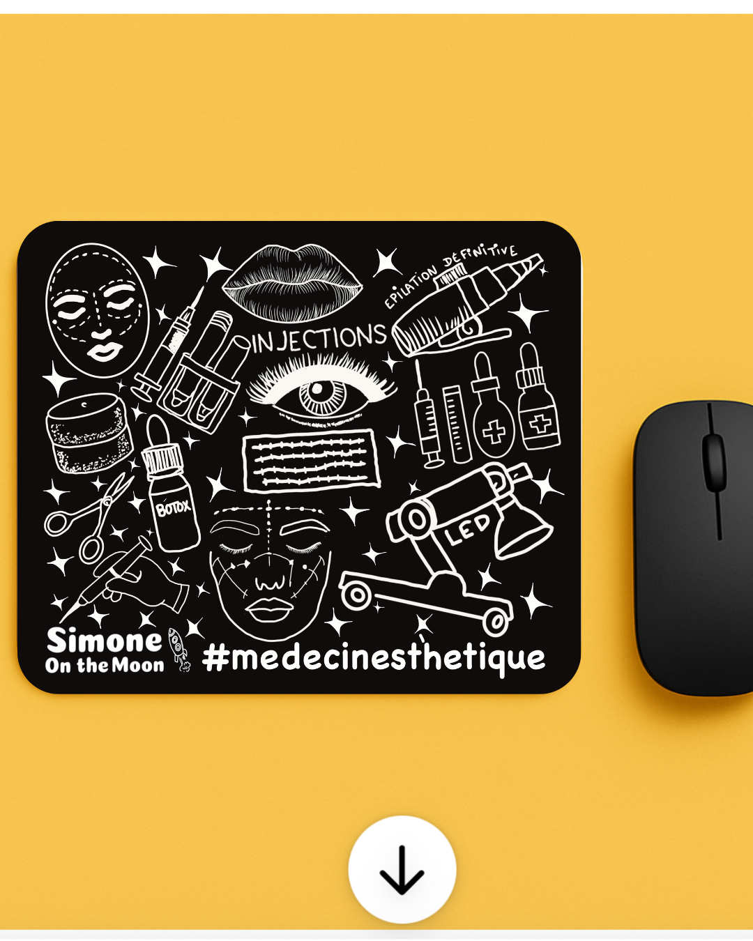 Tapis de souris Médecin esthétique