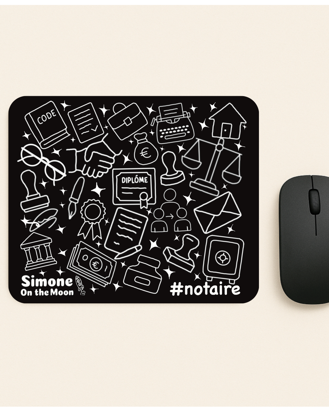 Tapis de souris Notaire