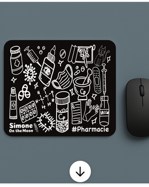 Tapis de souris Pharmacien(ne)