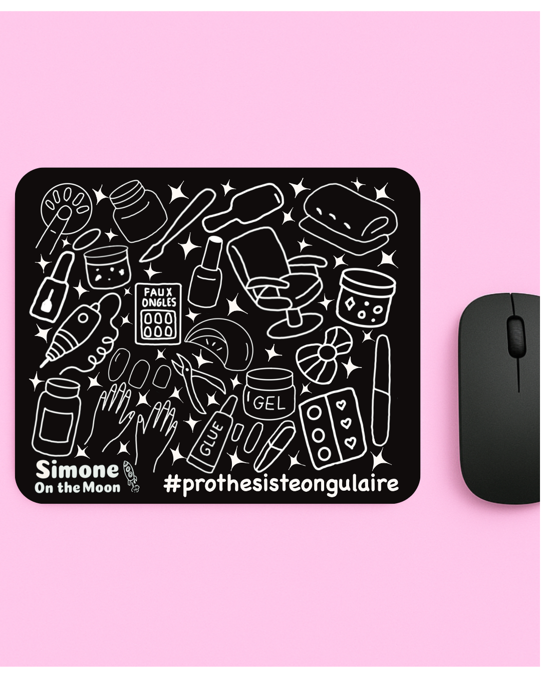 Tapis de souris Prothésiste ongulaire