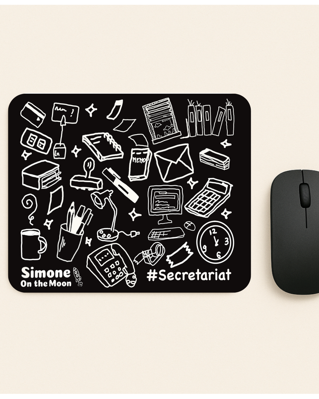 Tapis de souris Secrétaire