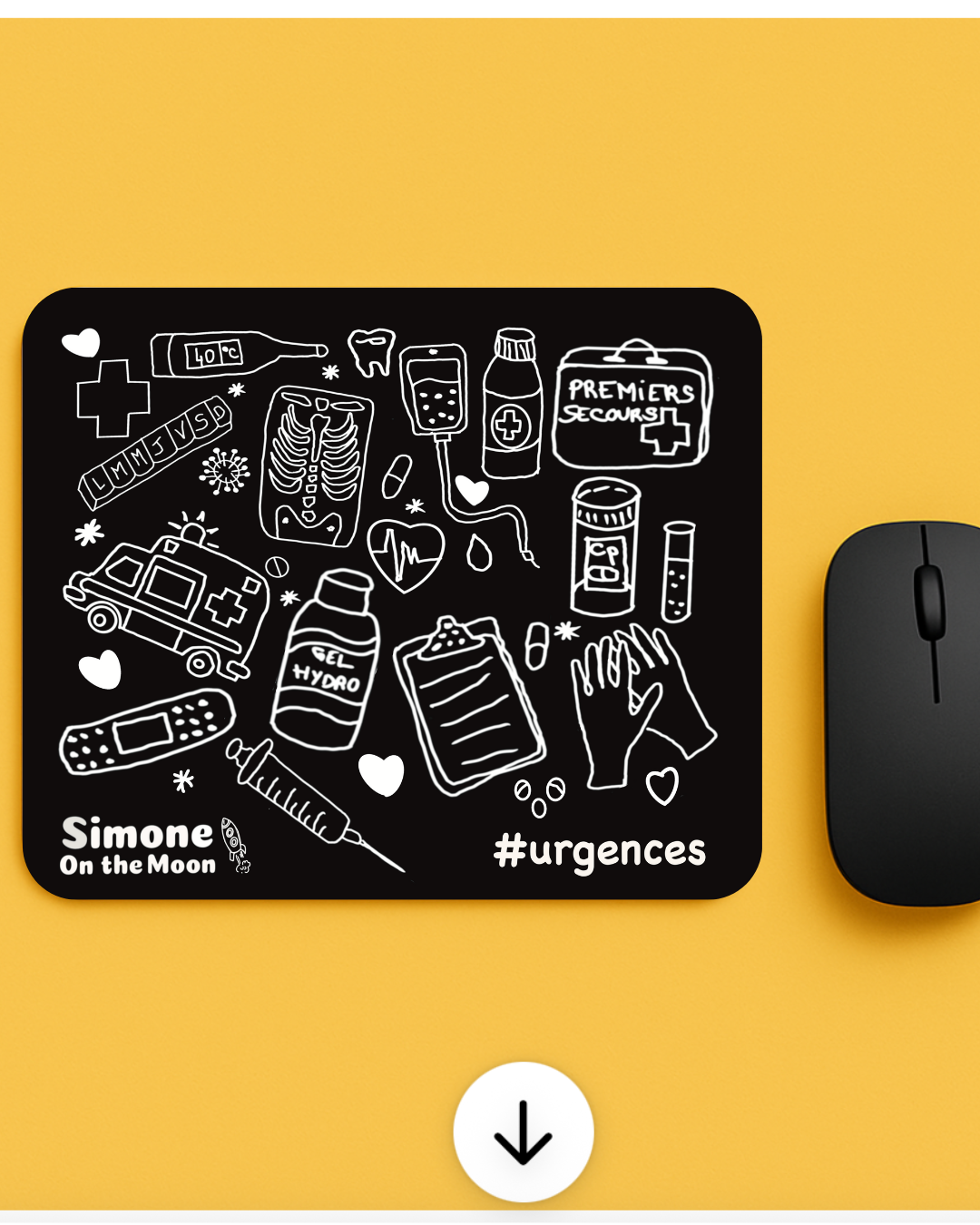 Tapis de souris Urgentiste
