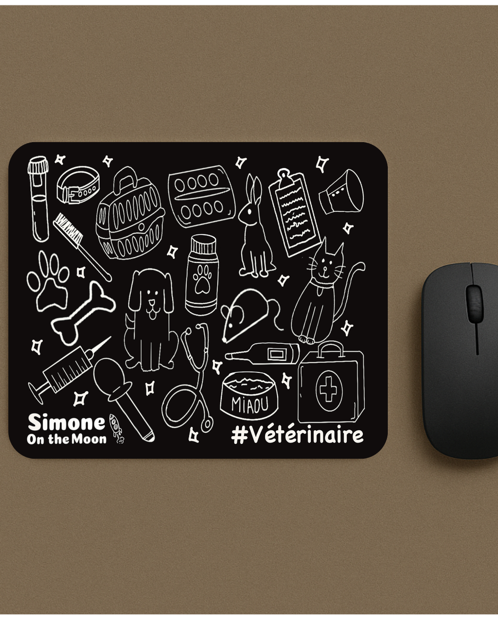 Tapis de souris Vétérinaire