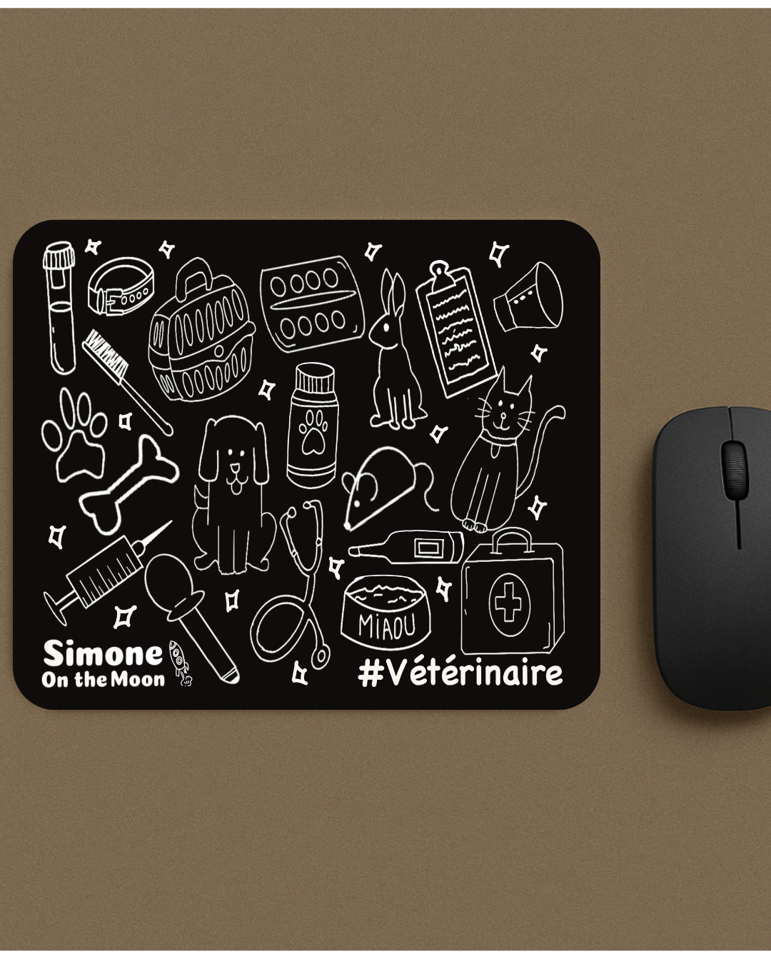 Tapis de souris Vétérinaire