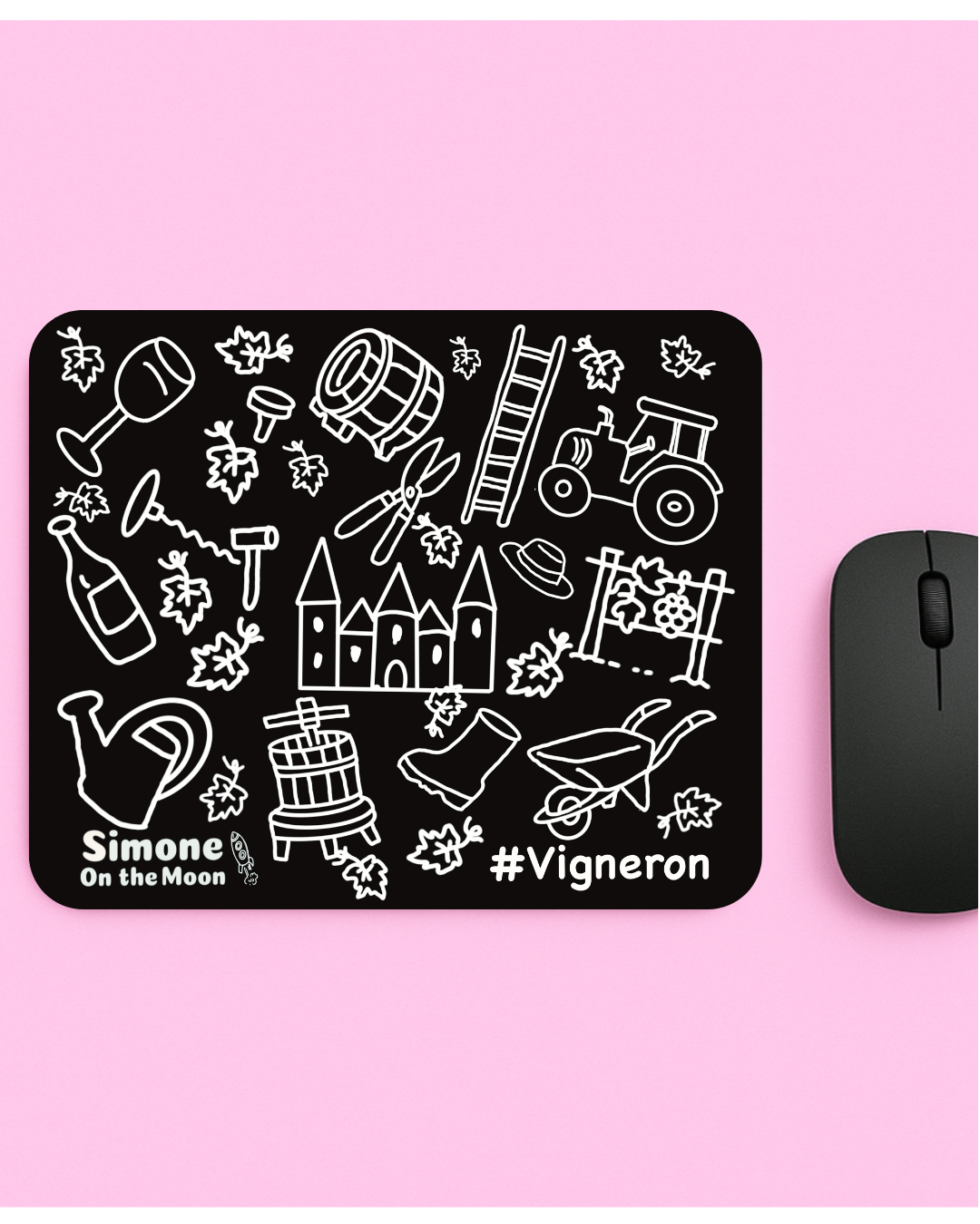 Tapis de souris Vigneron(ne)