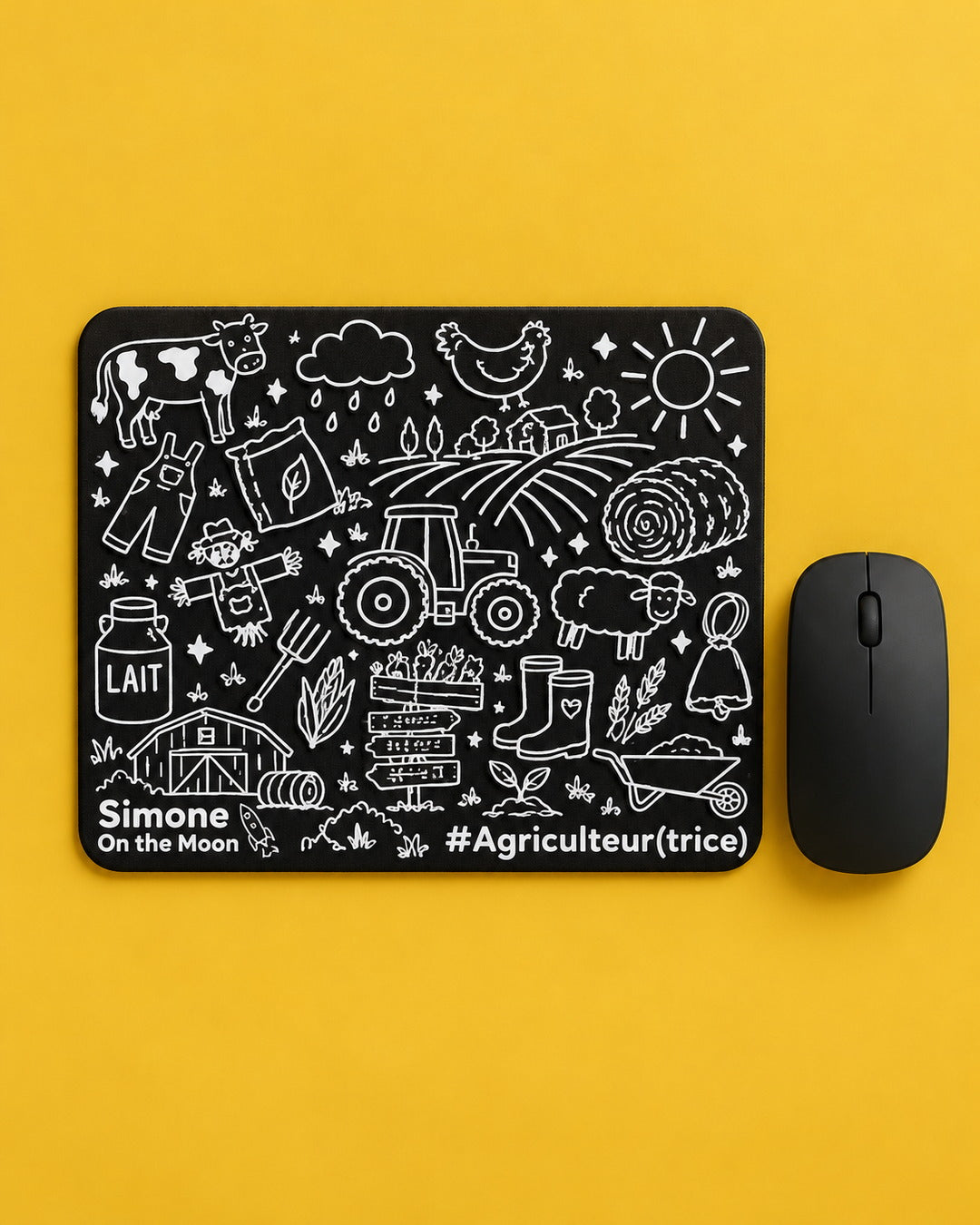Tapis de souris Agriculteur(trice)